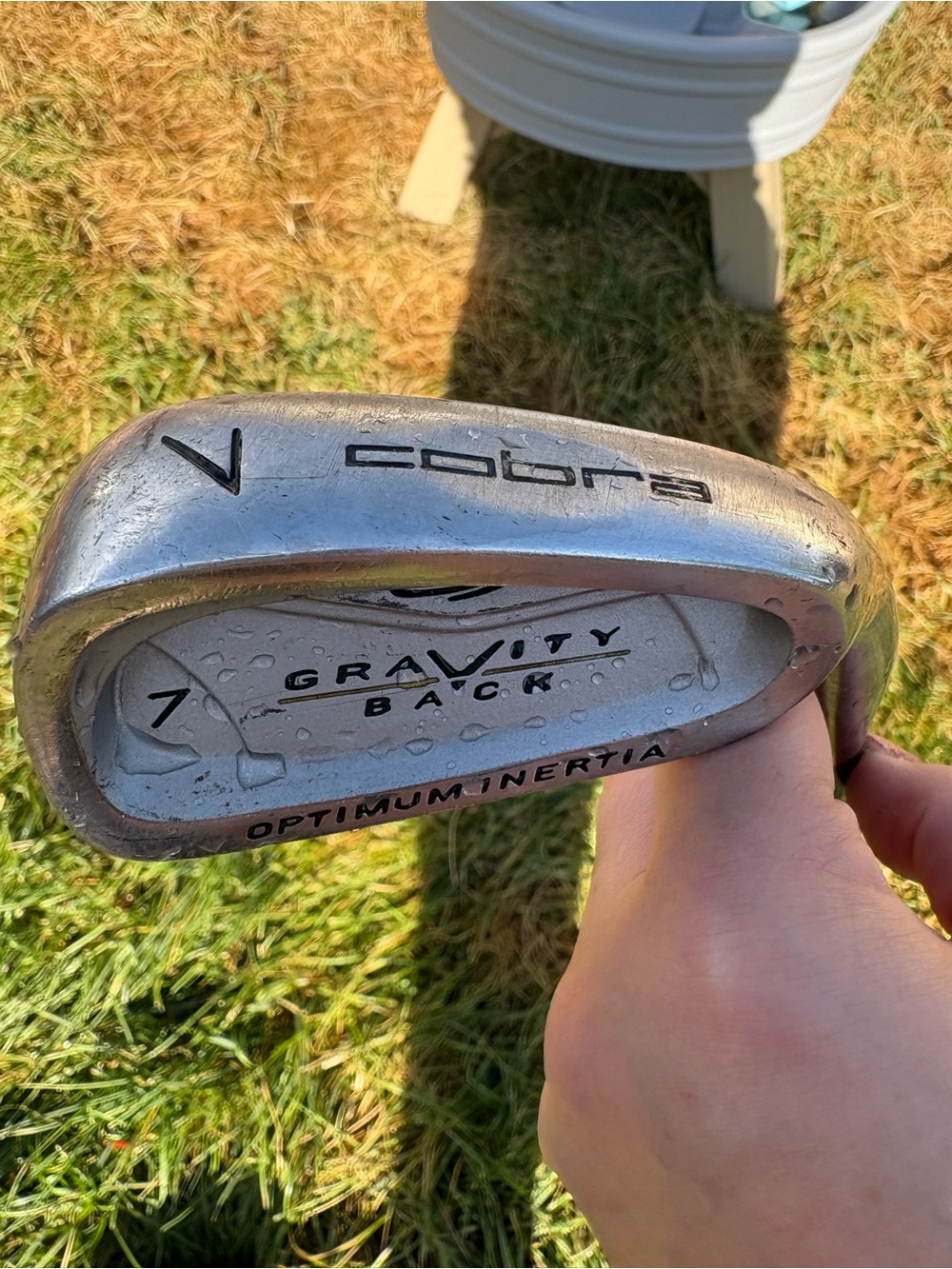 Cobra Gravity Back 7 Iron - Silver